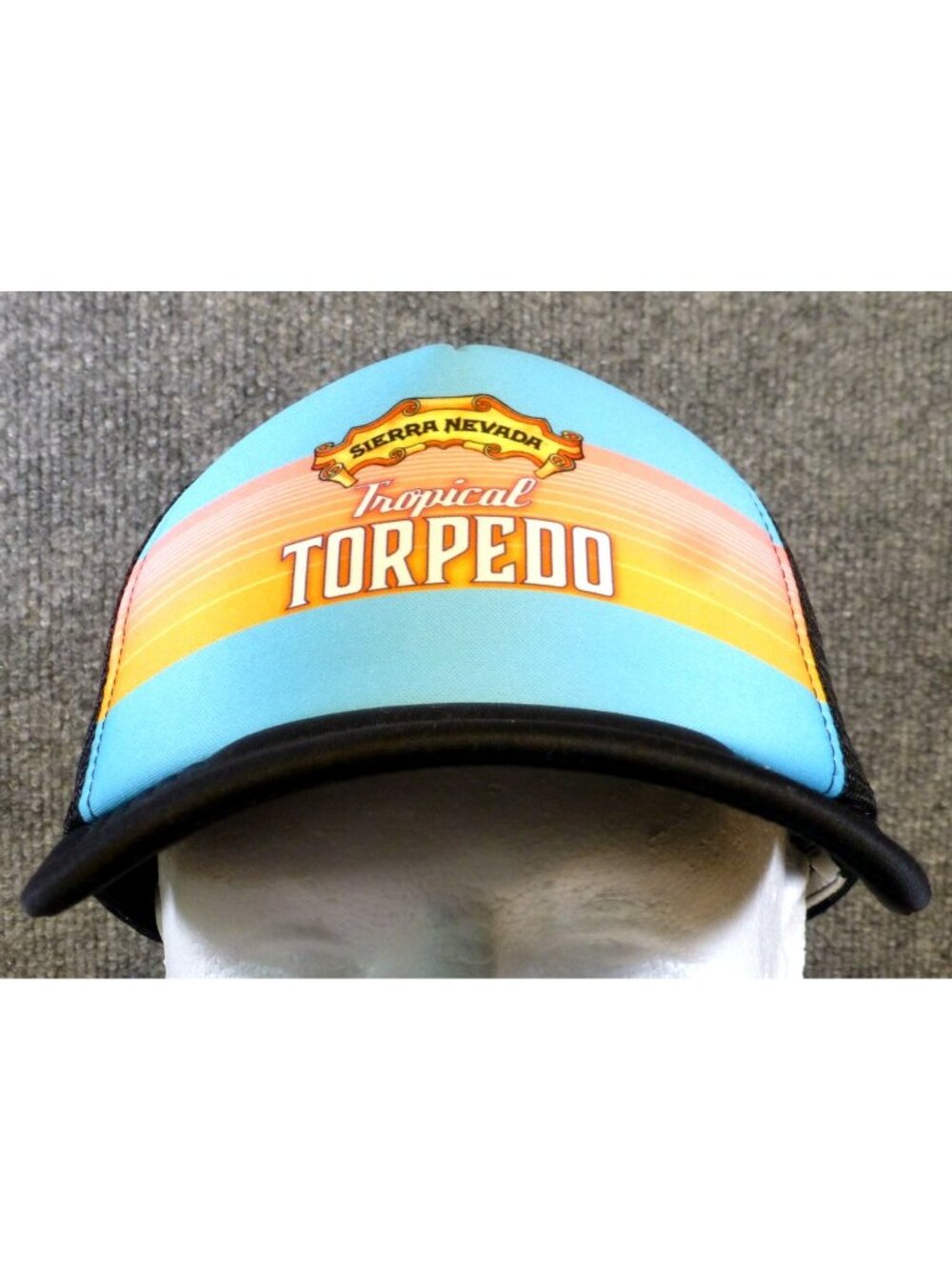 Sierra Nevada Brewery Tropical Torpedo Trucker Hat Adjustable Mesh Back Multicol
